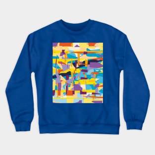 Yellow Art Crewneck Sweatshirt